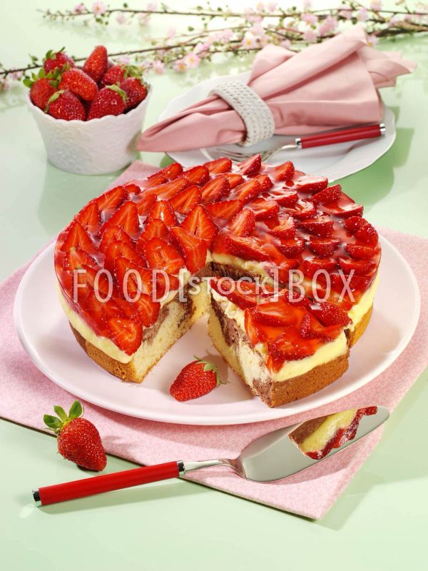 Erdbeer-Marmorkuchen 2