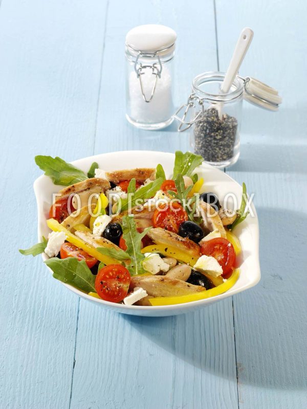 Feta-Gemüse-Salat 1