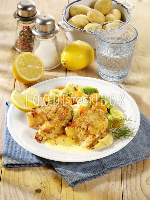 Fisch in Kartoffelkruste