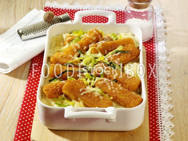 Fischstäbchen-Gratin 2