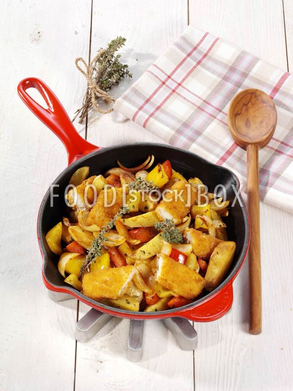 Fischstäbchen- Pfanne 2