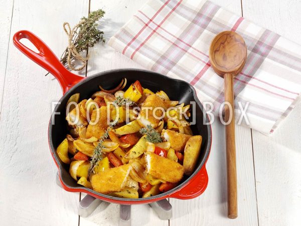 Fischstäbchen- Pfanne