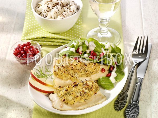 Saibling mit Apfelkruste 2