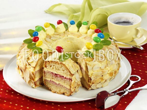 Frankfurter Kranz mit Zitronencreme 3