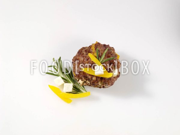 Frikadelle mit Paprika