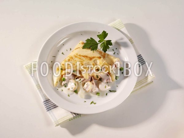 Hühnerfrikasseemit Spargel 1