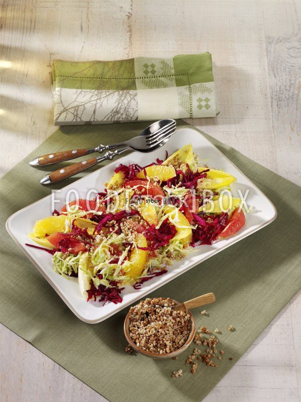 Fruchtiger Kohlsalat