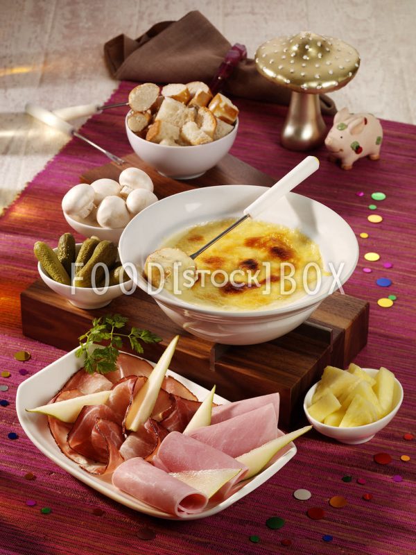 Gebackenes Käsefondue