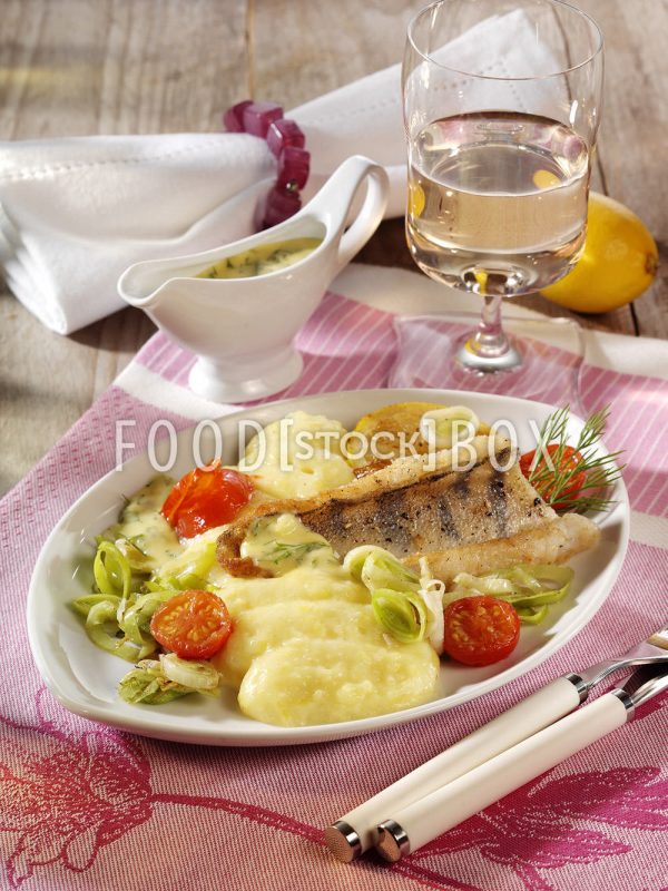 Gebratener Zander