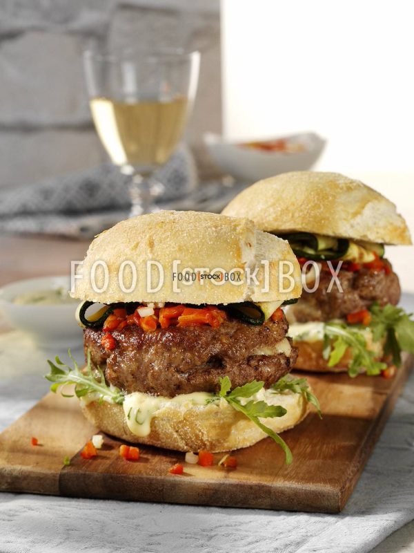 Italienisch gefülltes Ciabatta