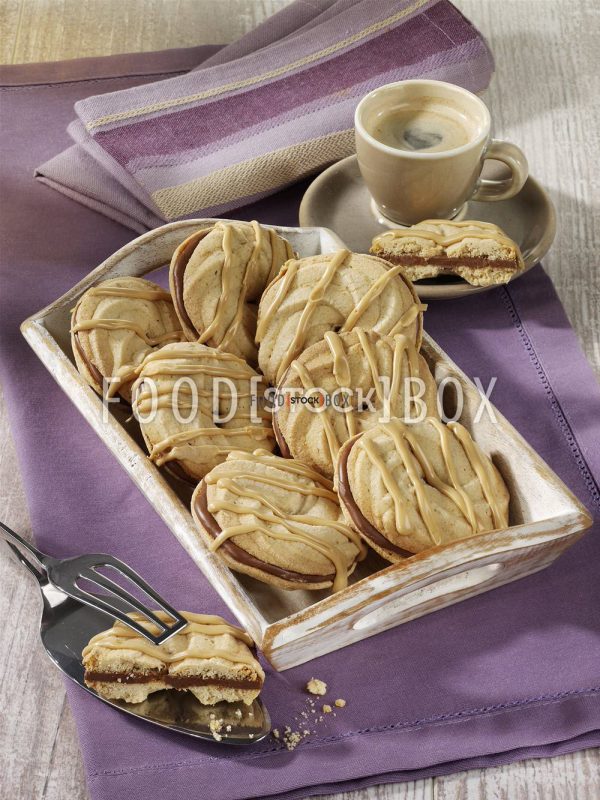 Gefüllte Espresso-Kringel