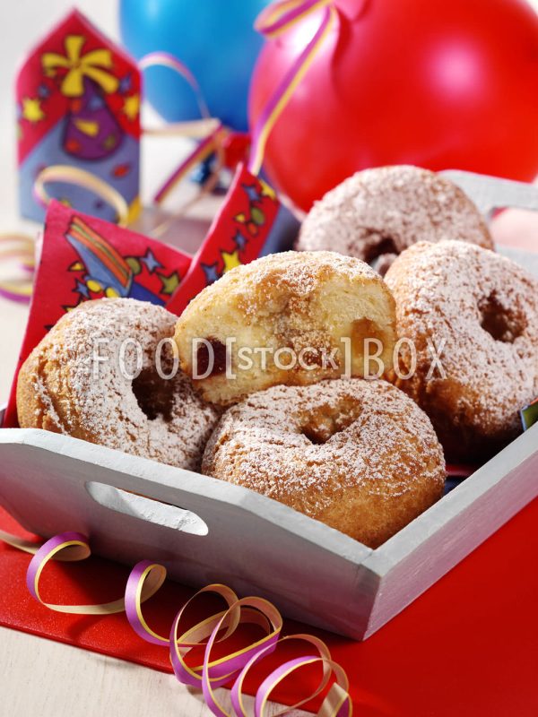 Gefüllte Krapfen