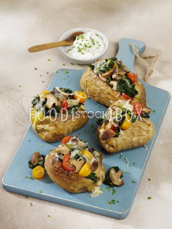 Gefüllte Ofenkartoffeln 2