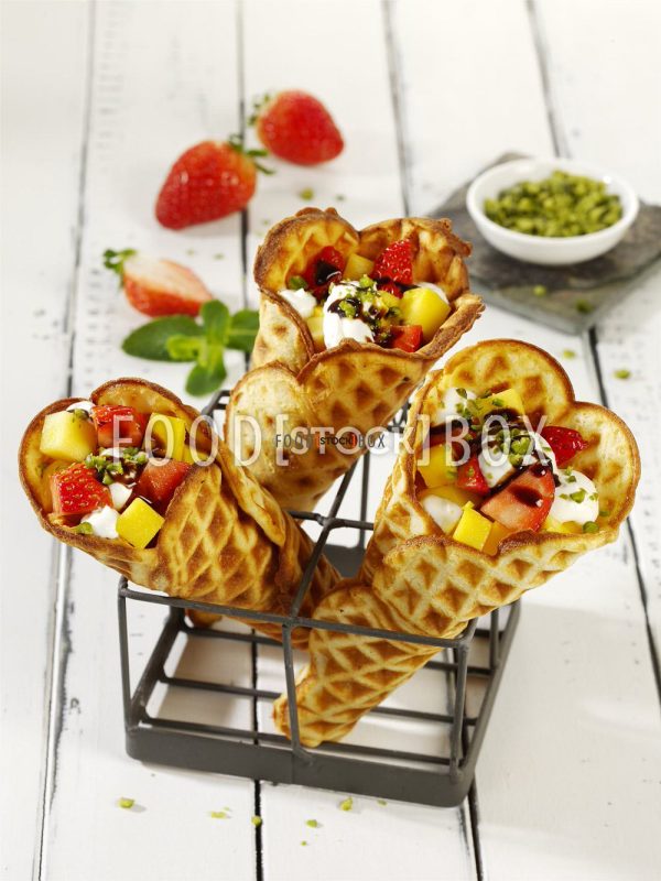 Gefüllte Waffeltüten 2