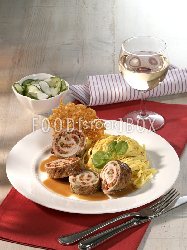 Gefülltes Kalbsschnitzel mit Paremsan