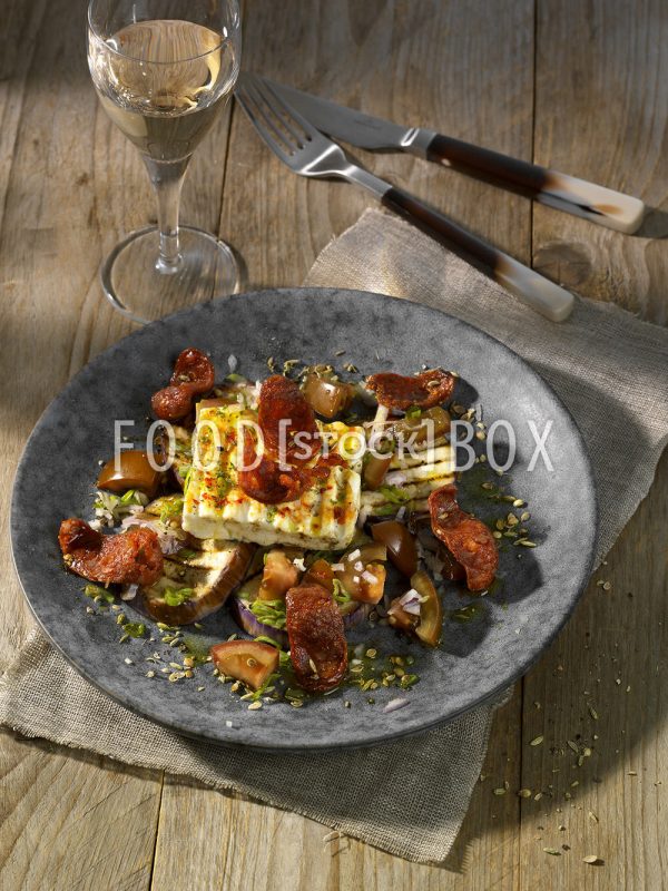 Gegrillter Schafskäse 2