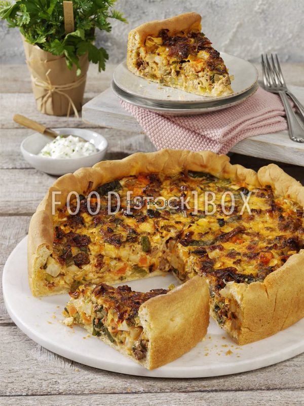 Gemüse-Hackfleisch-Kuchen 2