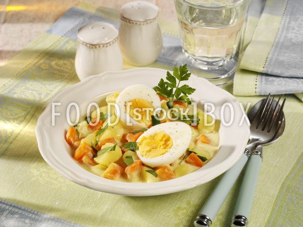 Gemüse-Ragout mit Kerbel