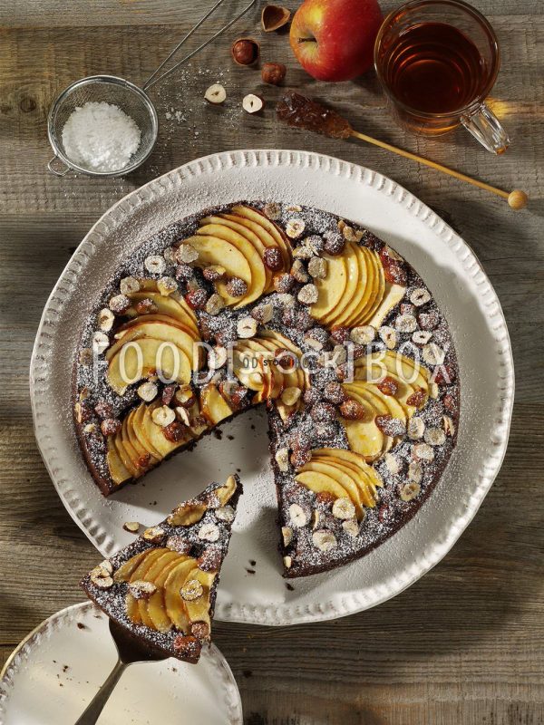 Glutenfreier Apfel-Schoko-Kuchen