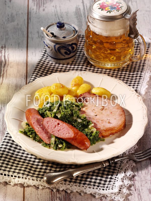 Grünkohl mit Kartoffeln