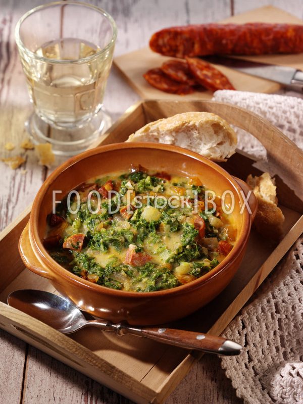 Grünkohl-Kartoffel-Suppe
