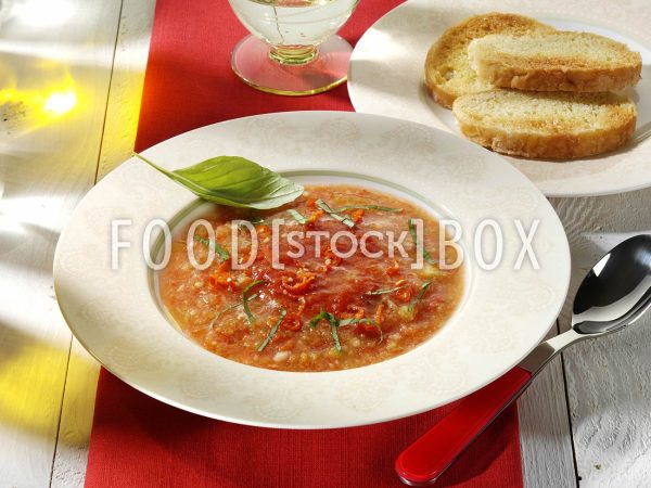 Gazpacho mit Paprikaschote