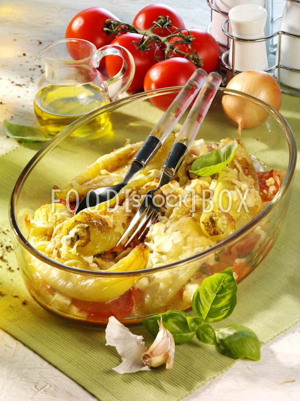 Gebackene Gemüsepaprika