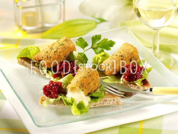 Gebackener Camembert