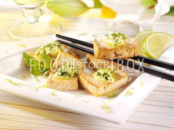 Gebratene Tofuhäppchen
