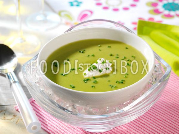 Geeiste Erbsensuppe