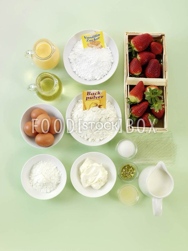 Gefüllter Erdbeerkranz Step 1