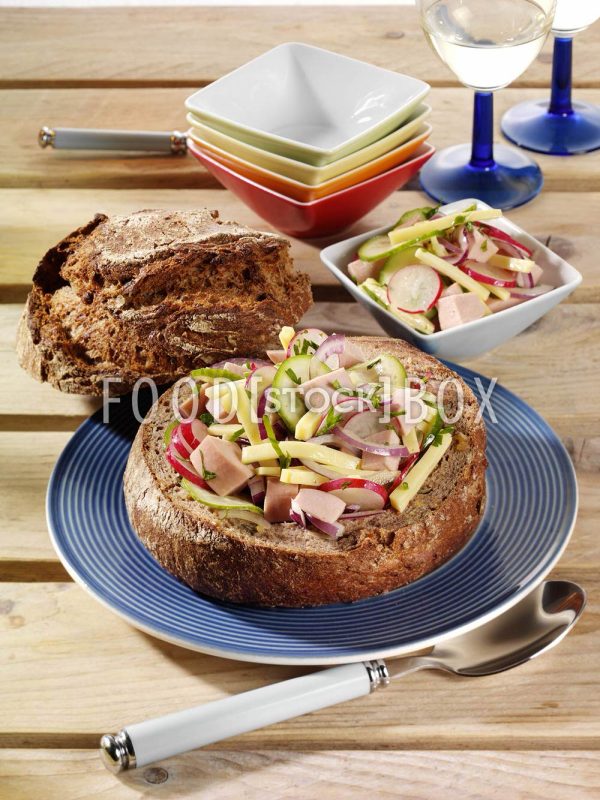 Gefülltes Brot