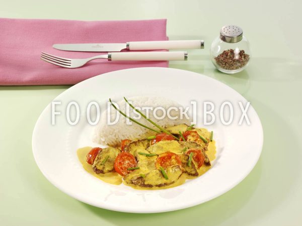Gelbes Rindercurry/salzarm