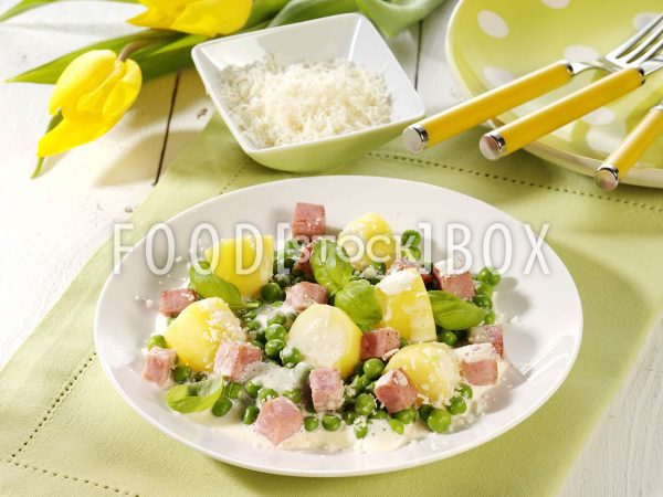 Gemüse-Kartoffeln in Rahm 2