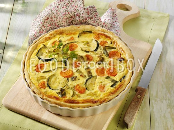 Gemüse-Quiche