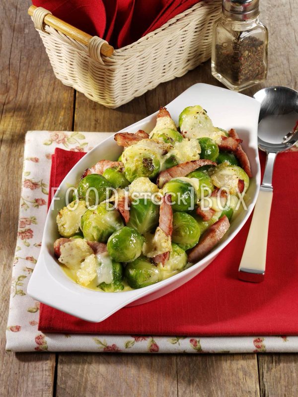 Rosenkohl, gratiniert