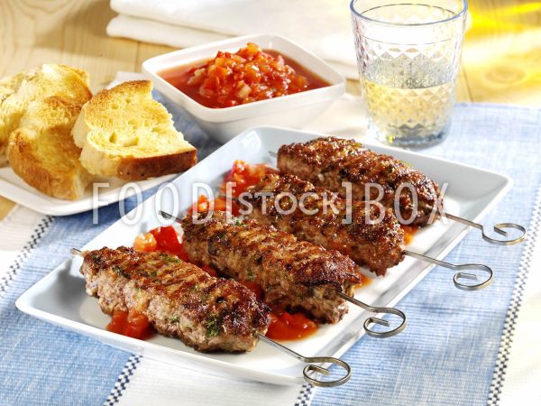 Griechische Hackfleisch-Spieße