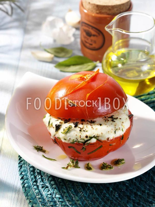 Grilltomaten mit Käse