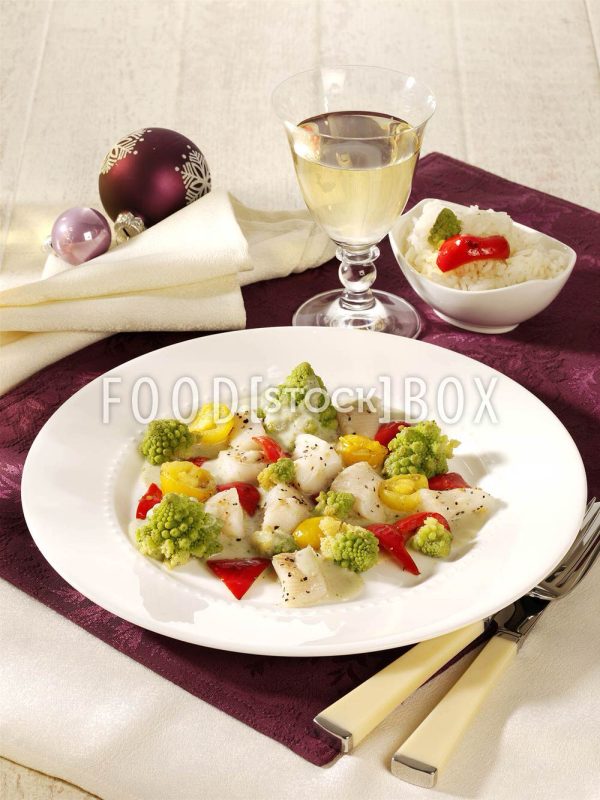 grünes Fisch-Curry / Cholesterinarm
