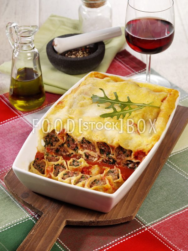 Hackfleisch-Cannelloni