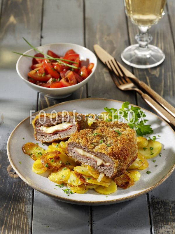 Hackfleisch Cordon bleu