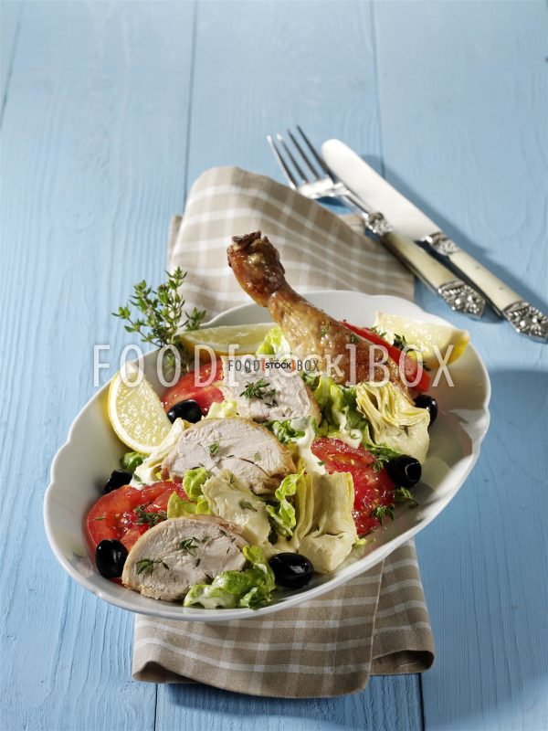 Hähnchen-Salat 2