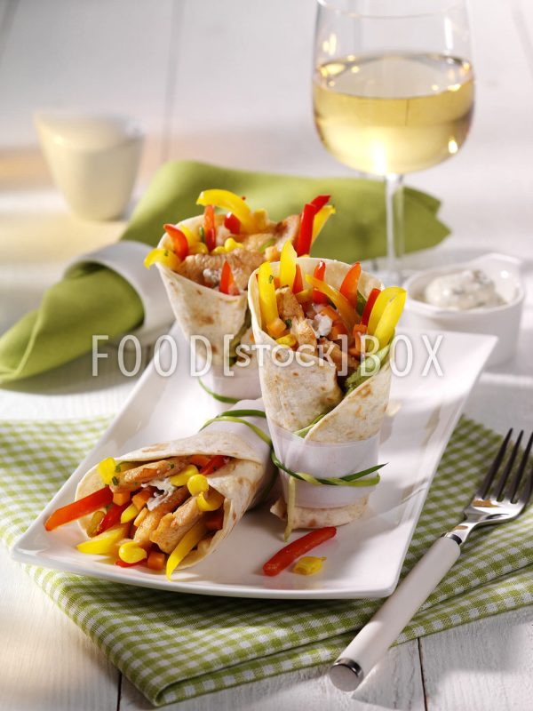 Hähnchen-Wrap