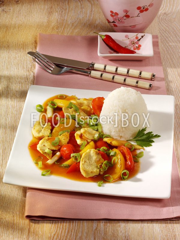 Hähnchen süß-sauer 2