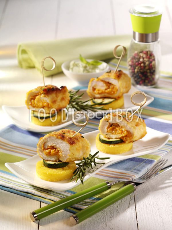 Hähnchenrollen-Snacks
