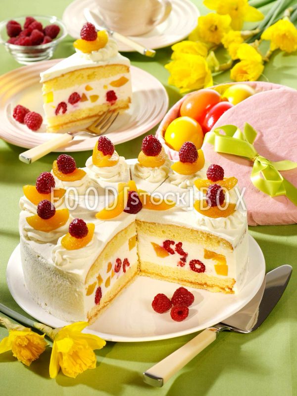 Himbeer-Ostertorte