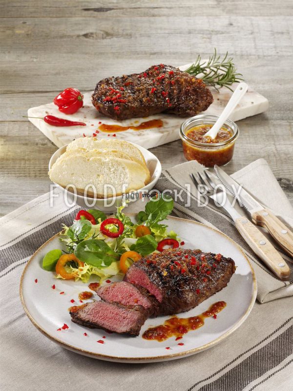 Hüftsteak mit Rub