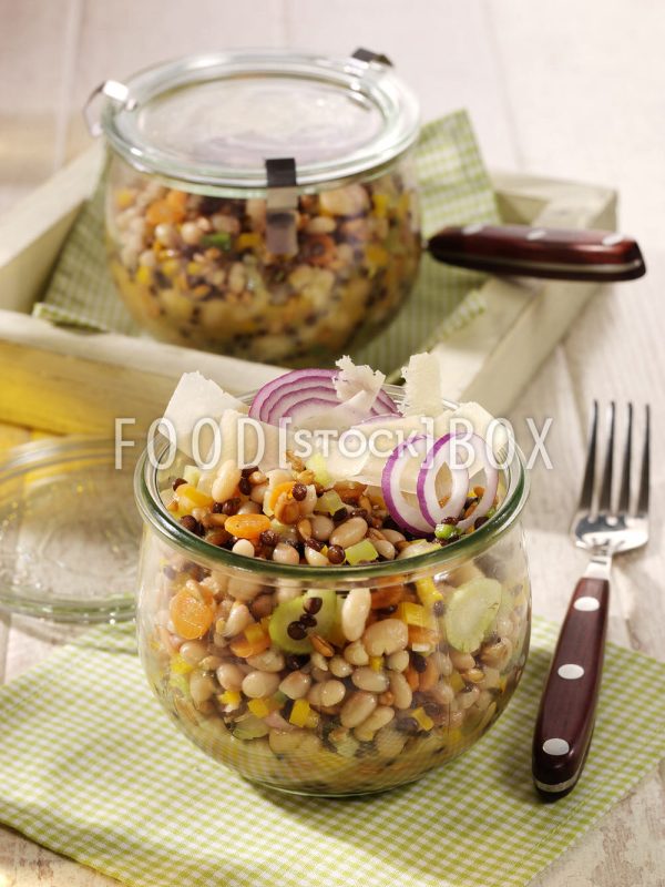 Hülsenfrüchte-Salat