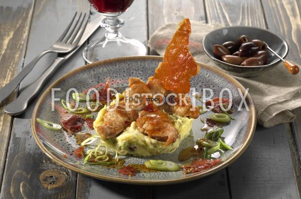 Iberico auf Oliven-Kartoffel-Püree 3