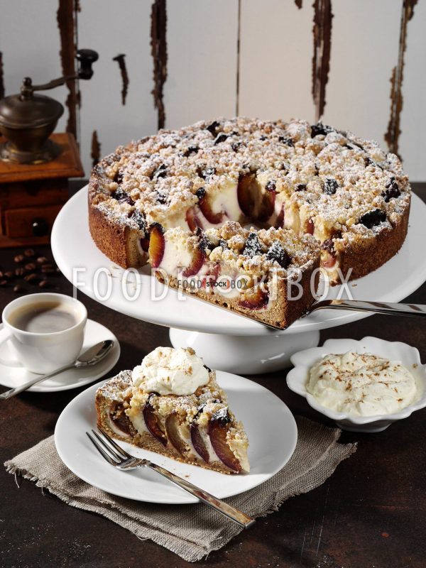 Italienischer Streuselkuchen
